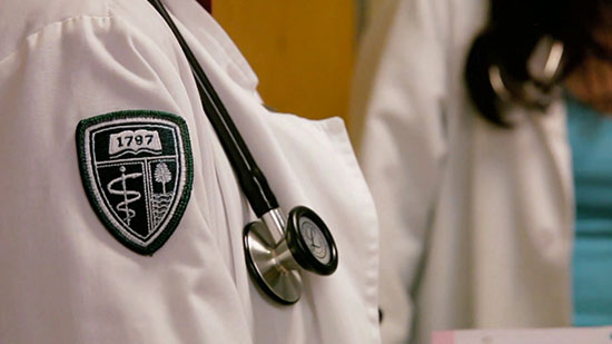 med students white coats 
